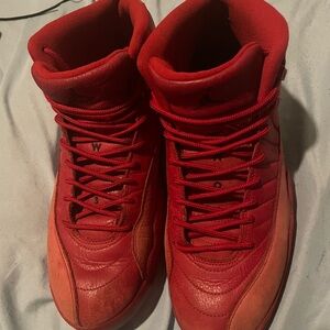 Jordan red retro 12s